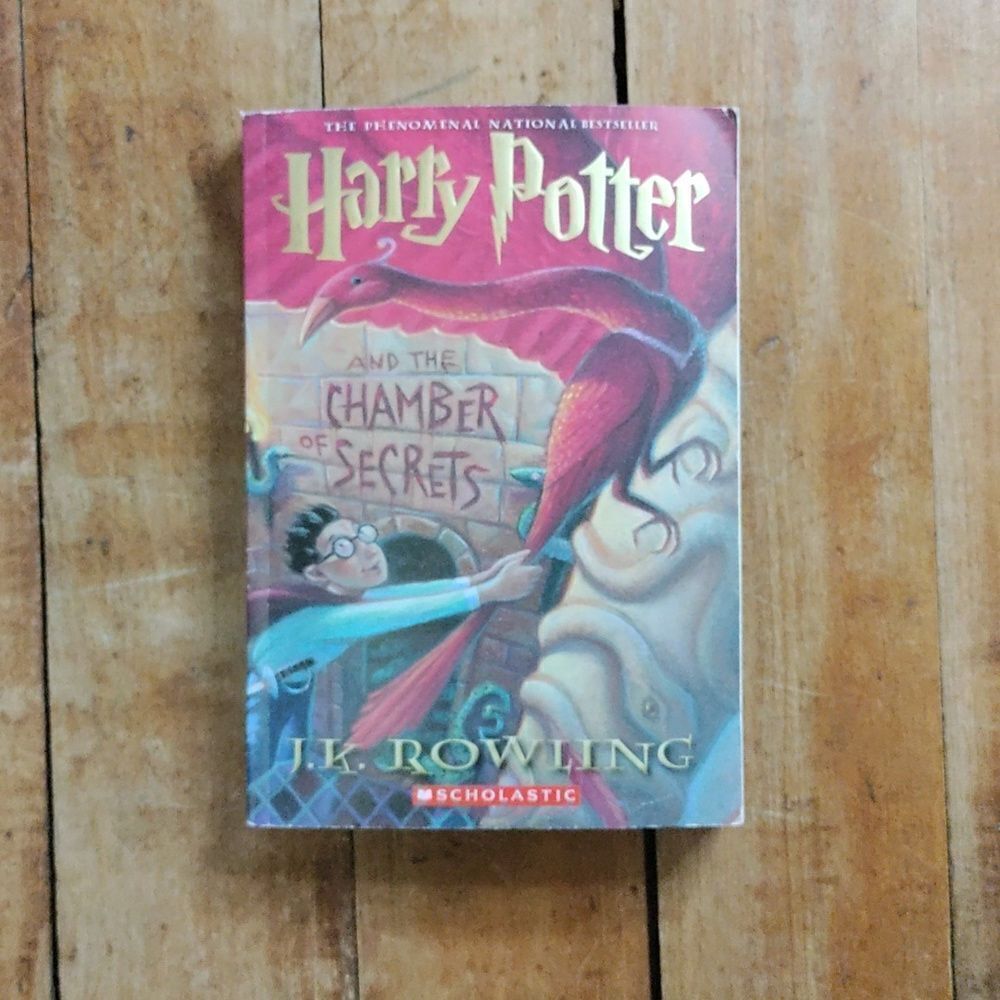 Harry Potter And The Chamber Of Secrets Book J K Rowling Paperback